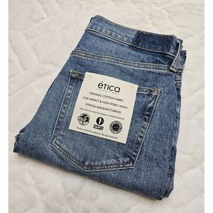 *NWT* ETICA Jeans Women’s Size 29 Easton Slim - Midnight Frost